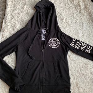 Black PINK VS zip up hoodie